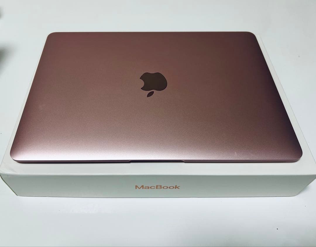 MacBook12インチ2017ローズゴールド（初期化済） ★ジャンク★