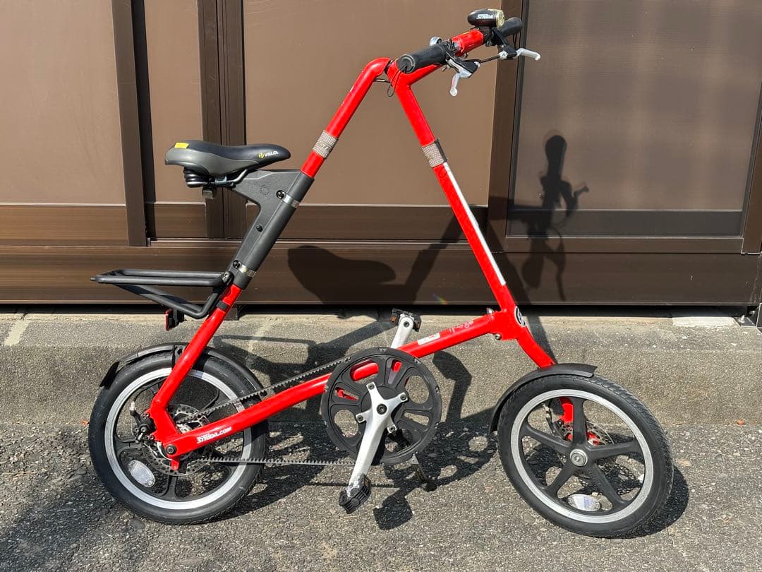 折りたたみ自転車 ストライダ 「STRiDA LT」 レッド 16インチ