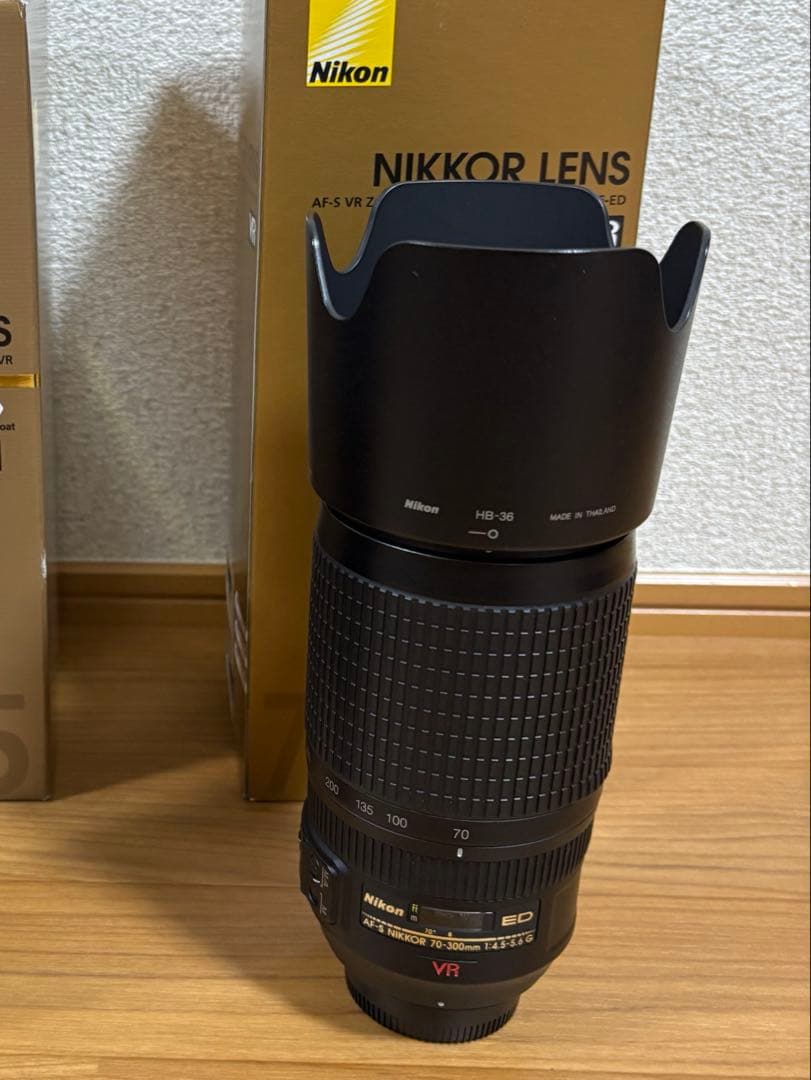 レンズ(ズーム) AF-S VR Zoom-Nikkor 70-300mm f4.5-5.6G
