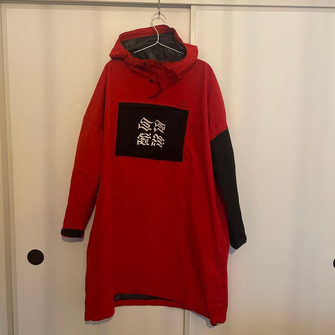 GEZAN × Peak レインポンチョ コラボ　下山　ゲザン