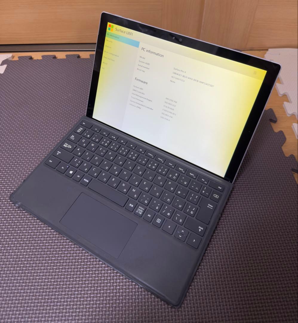 Windowsノート本体 Surfafe Pro 4 i7-6650U/8GB/256GB SSD