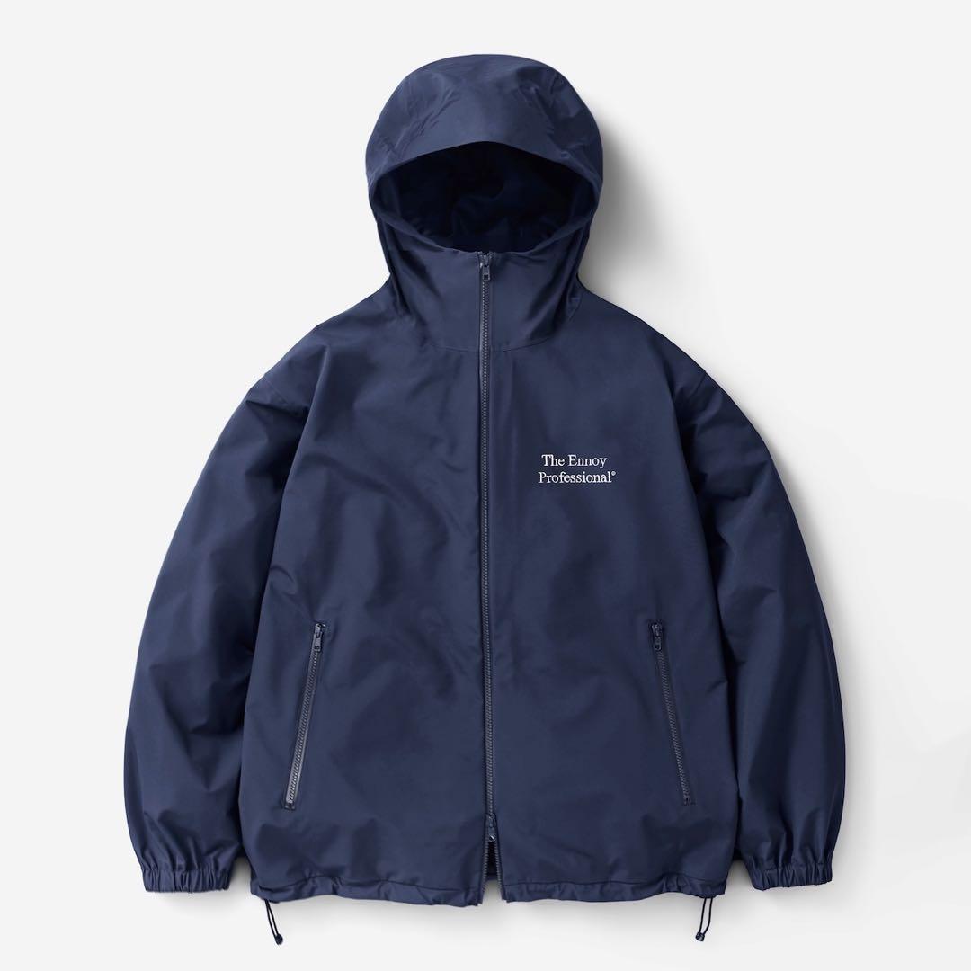 ENNOY スタイリスト私物　3LAYER SHELL FOODIE ネイビーL