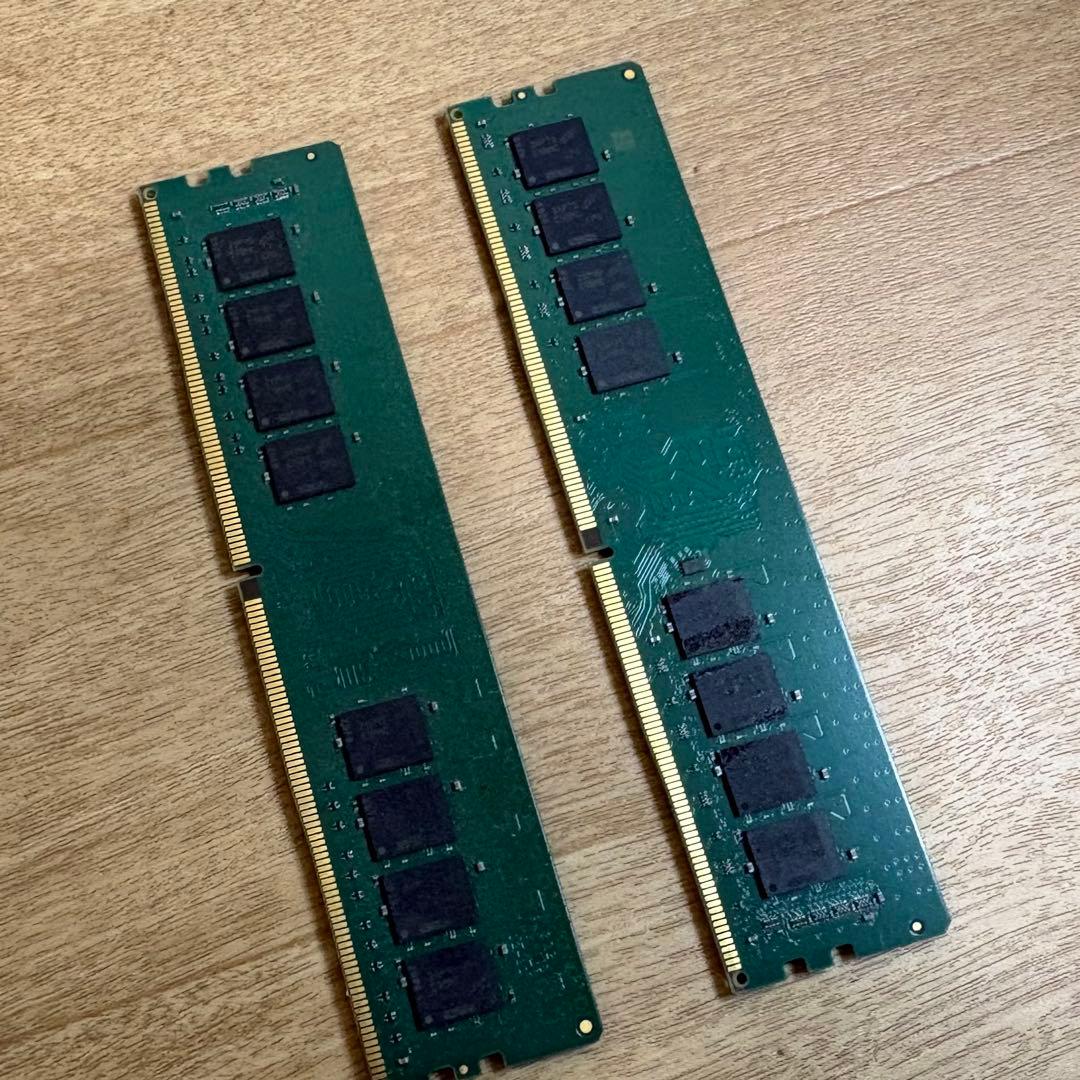 Crucial製 pcメモリ DDR4 16GB×2