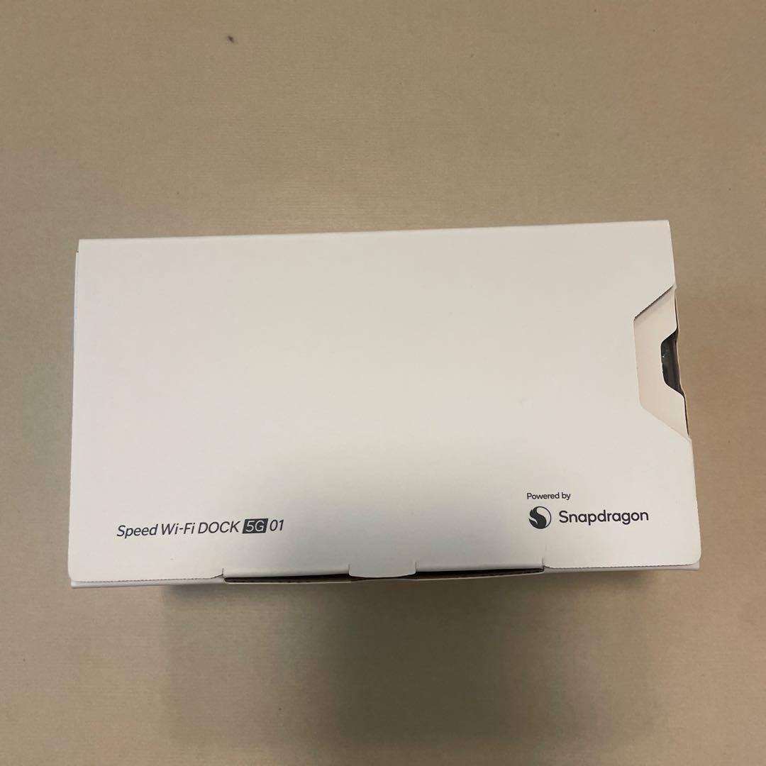 【新品未使用】Speed Wi-Fi DOCK 5G 01 未使用