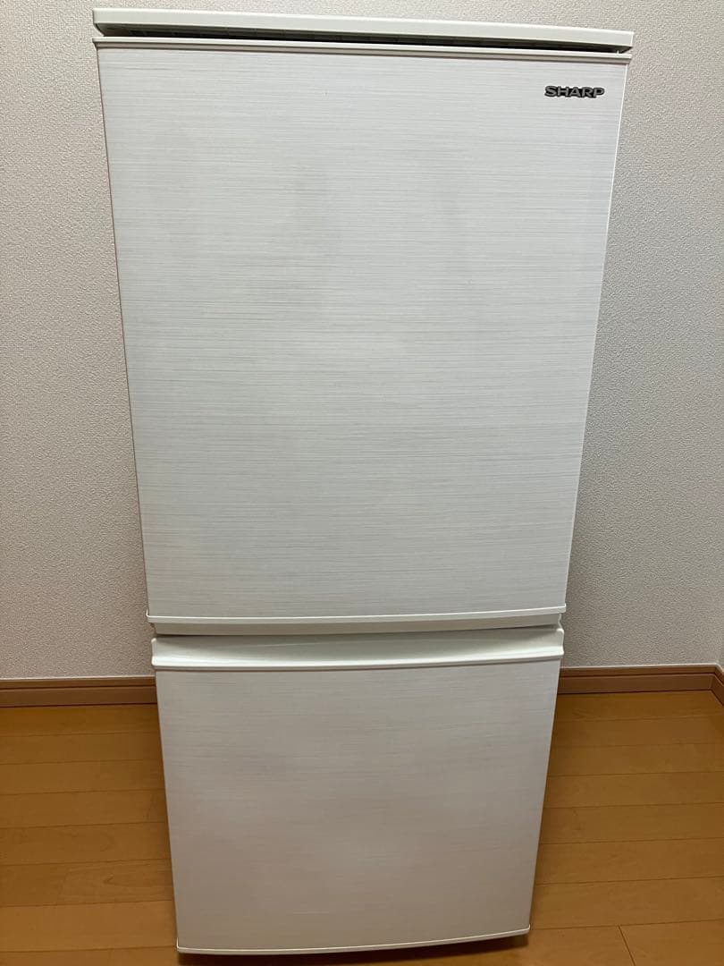 【SHARP 2019年製 冷蔵庫】SHARP SJ-D14E-W 1人暮らし