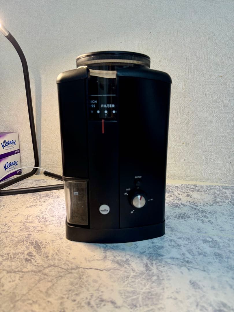 Wilfa Svart Aloma コーヒーグラインダー 電動コーヒーミル