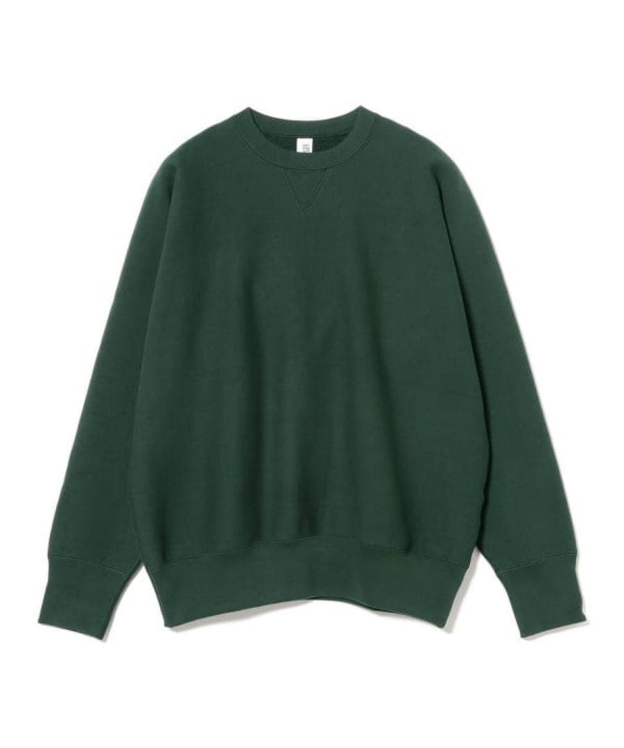 ビームスプラス別注　LOOPWHEELER 100年起毛 Sweat Crew