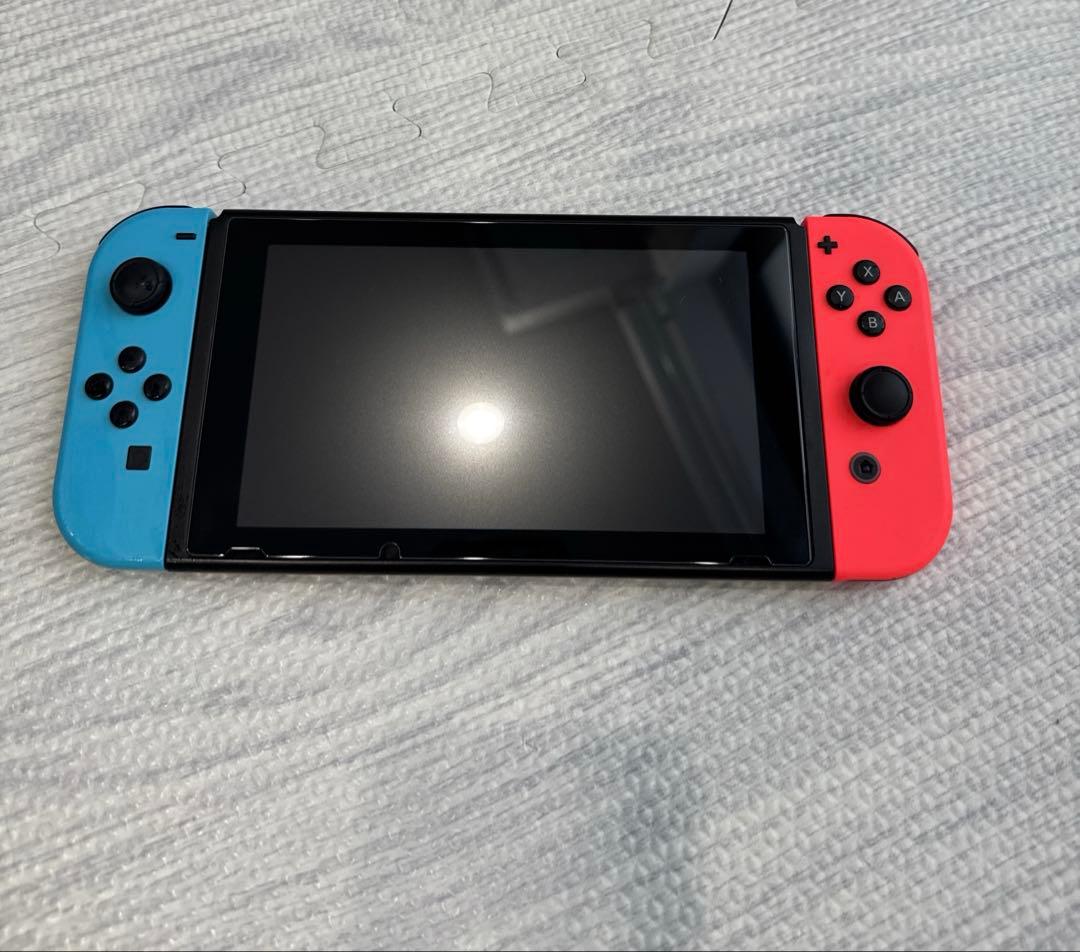 動作確認済み　Nintendo Switch 本体 青/赤