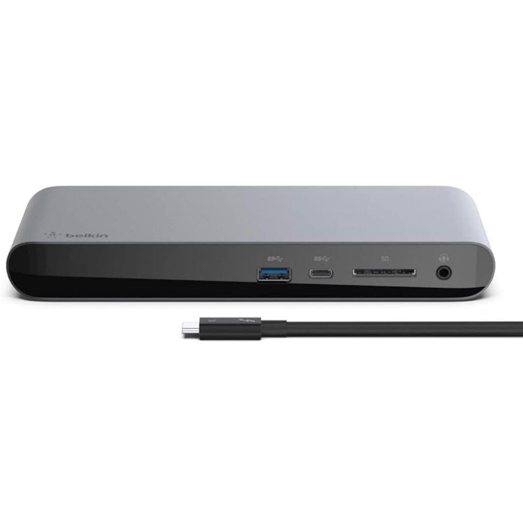belkin F4U097 ドッキングステーション　USBハブ　箱あり