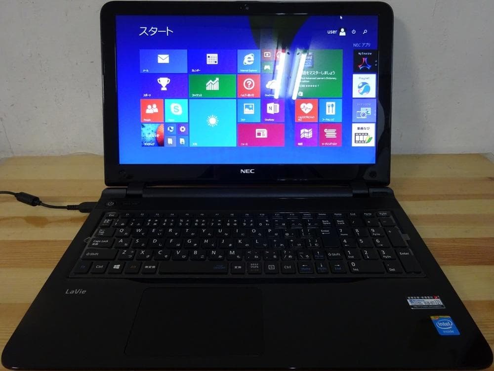 NEC ノートパソコン LaVie S PC-LS150TSB/中古特価良品