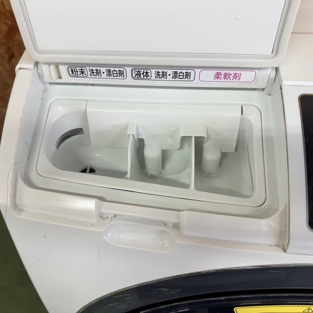 296★2017年製★日立　ドラム式洗濯機　10KG 熱乾燥　大型　大容量