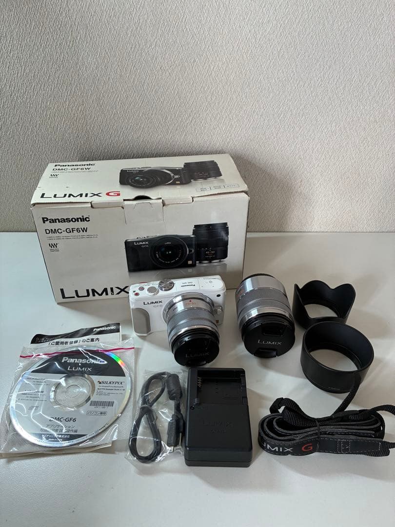 Panasonic DMC-GF6W ミラーレス一眼 ホワイト