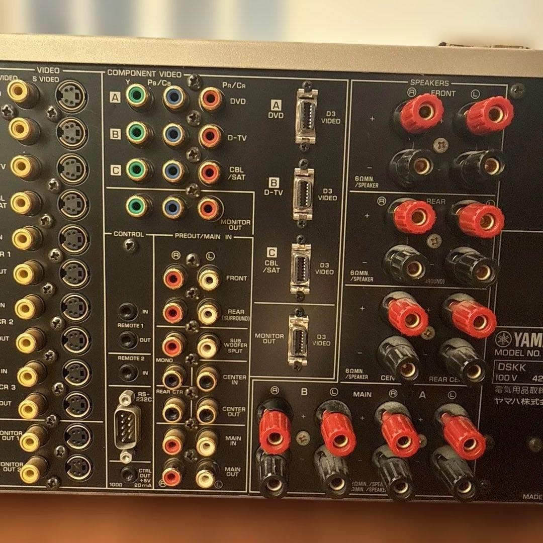 【ジャンク】YAMAHAフラッグシップアンプ AVアンプ DSP-AX1