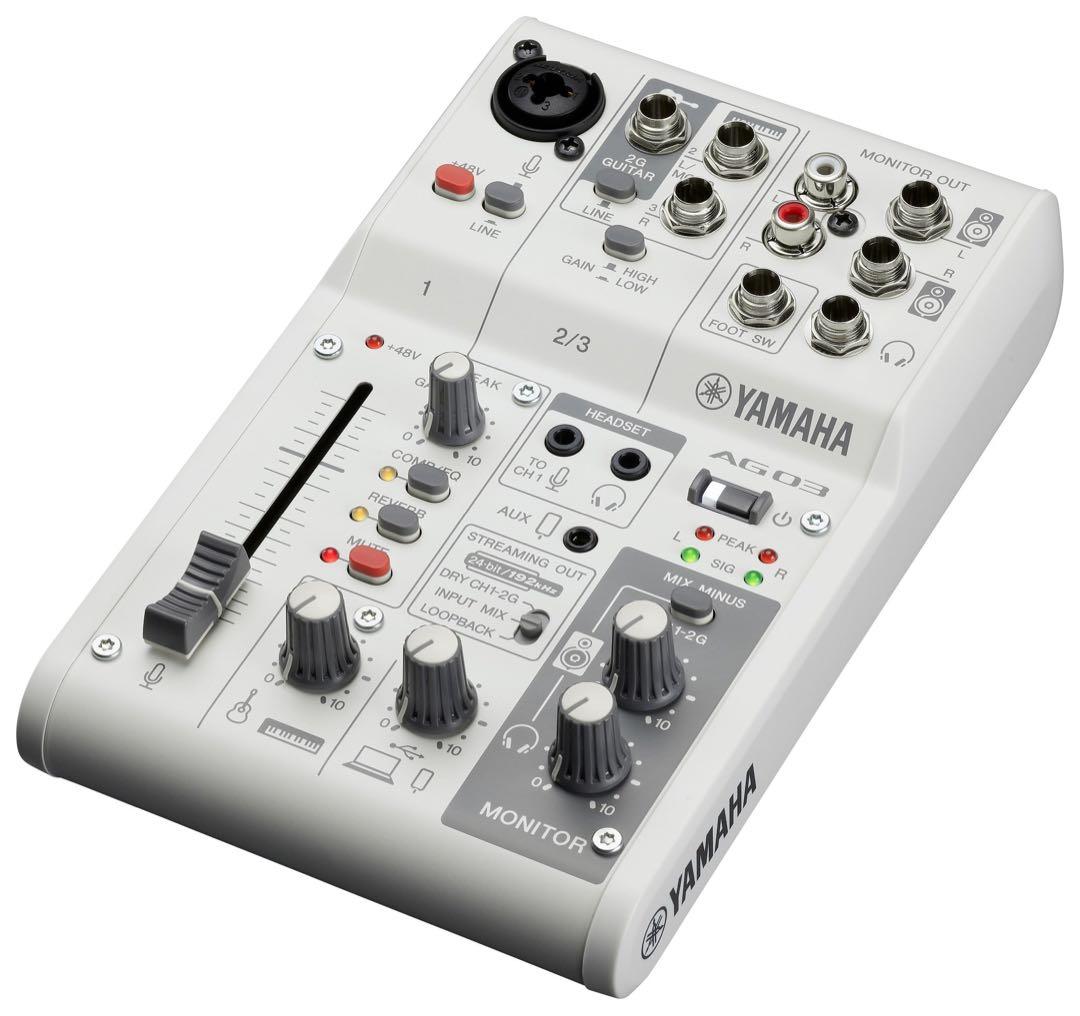 ヤマハ YAMAHAオーディオインターフェース AG03