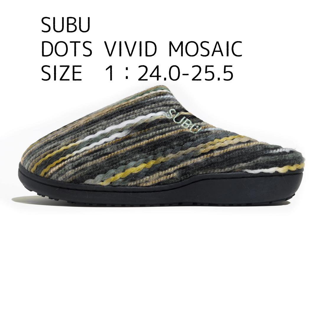 靴 SUBU DOTS VIVID MOSAIC 1 : 24-25.5