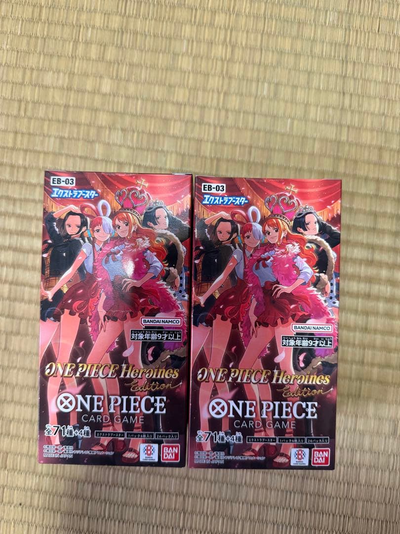 【未開封】ワンピースカードゲーム　Heroines edition EB03