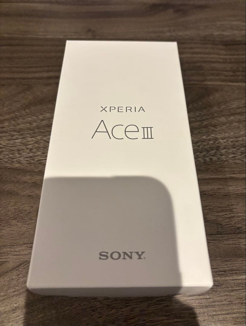 Sony Xperia Ace III SOG08グレー 本体