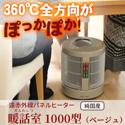 新品 暖話室 1000型 DAN1000-R16 遠赤外線パネルヒーター