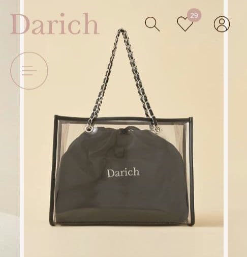 【新品未開封品】DDロゴクリアボストンバッグ