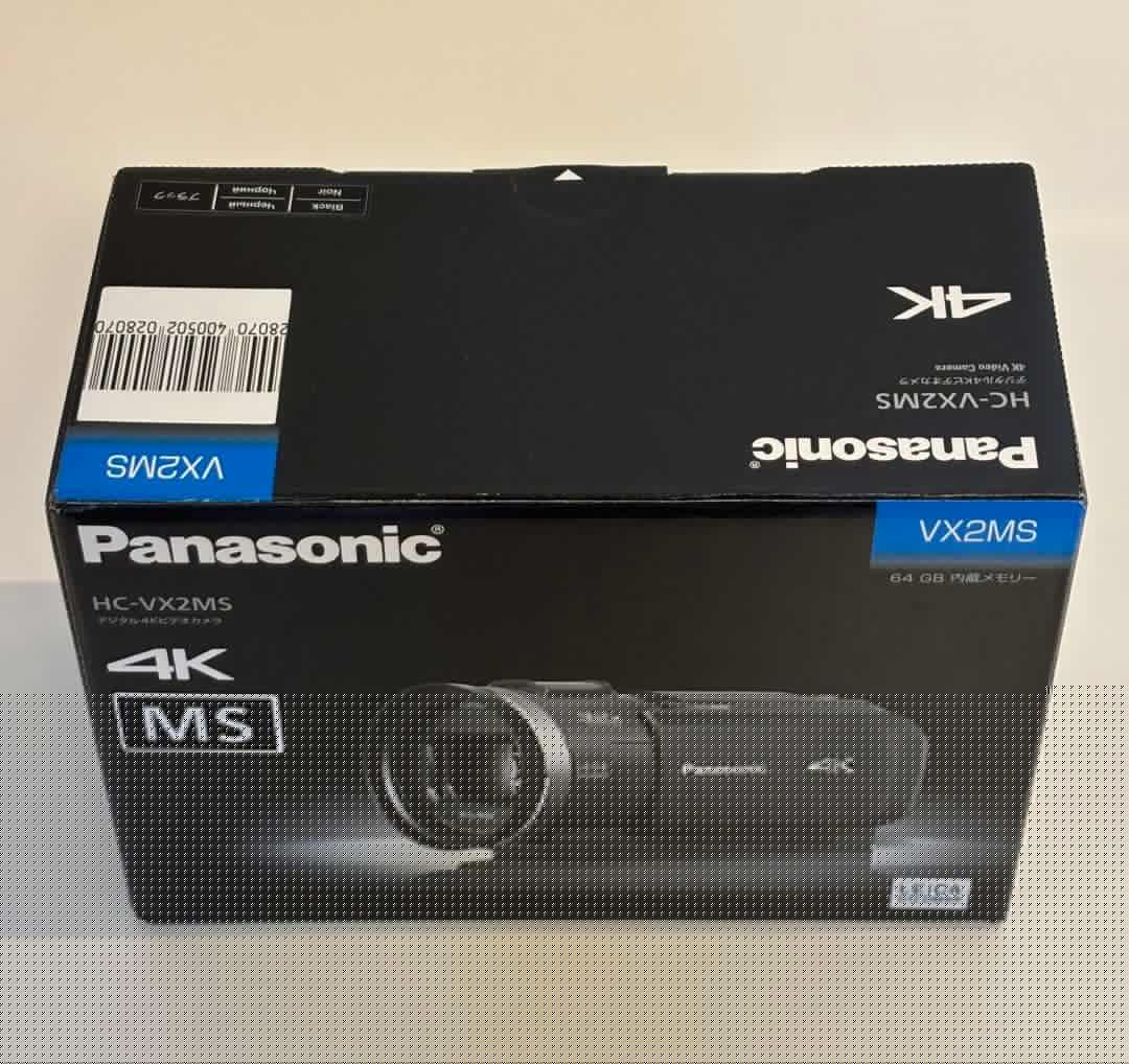 店頭展示品 Panasonic HC-VX2MS ビデオカメラ