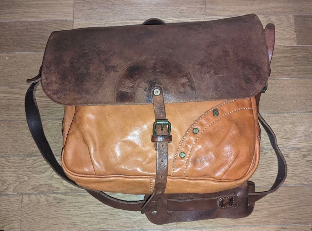 RRL LEATHER MAIL BAG レザー メールバッグ