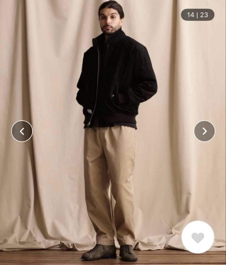 Schott コーデュロイジャケット ブラック　XL
