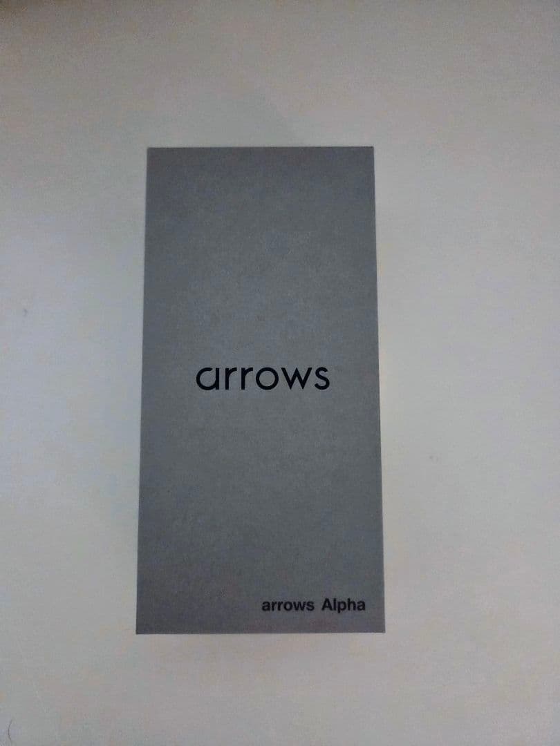 arrows Alpha ブラック SIMフリー版