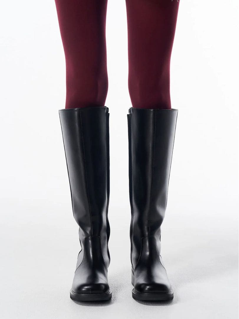 靴 josemoon / SQUARE LONG BOOTS 37