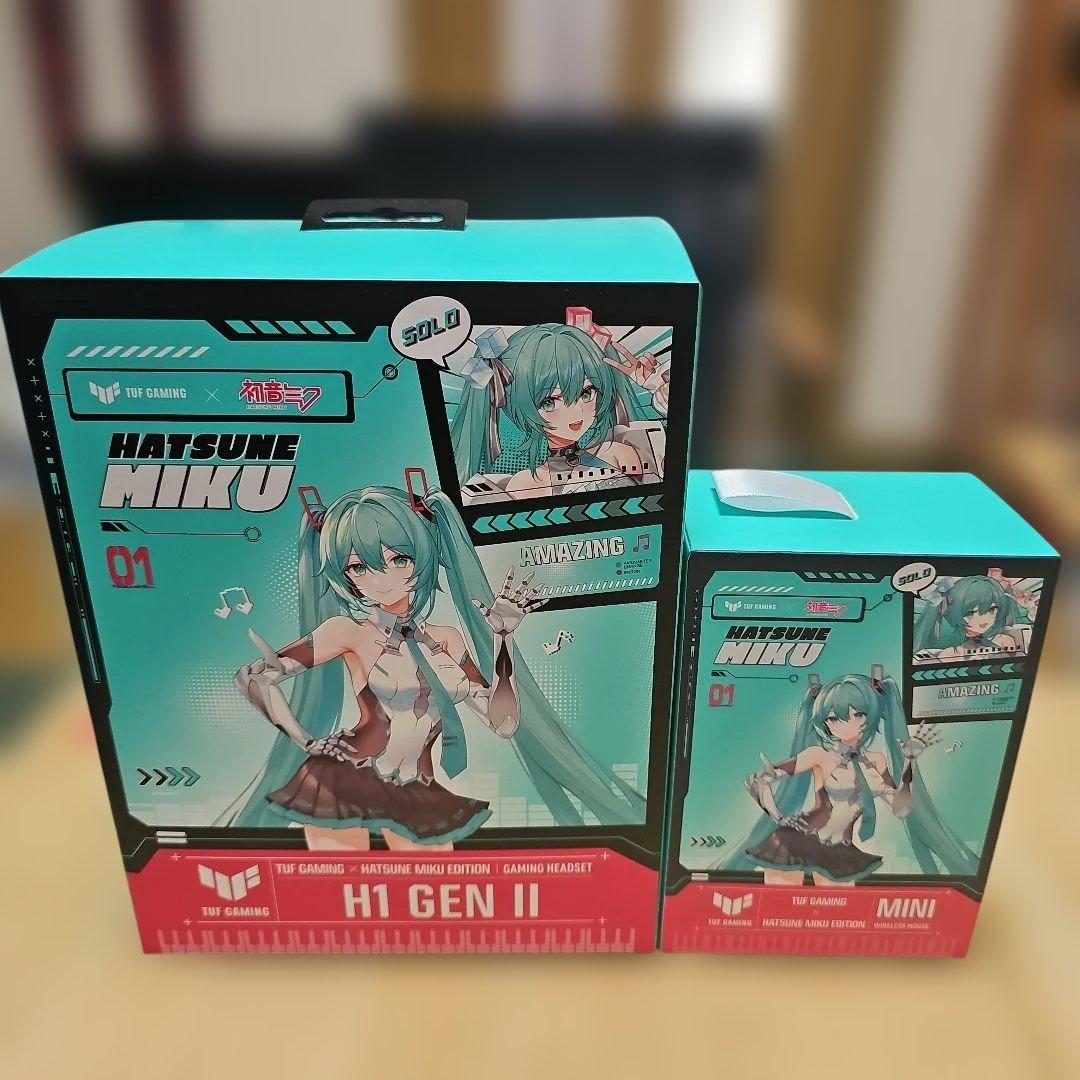 初音ミク　ヘッドフォン&マウス　セット