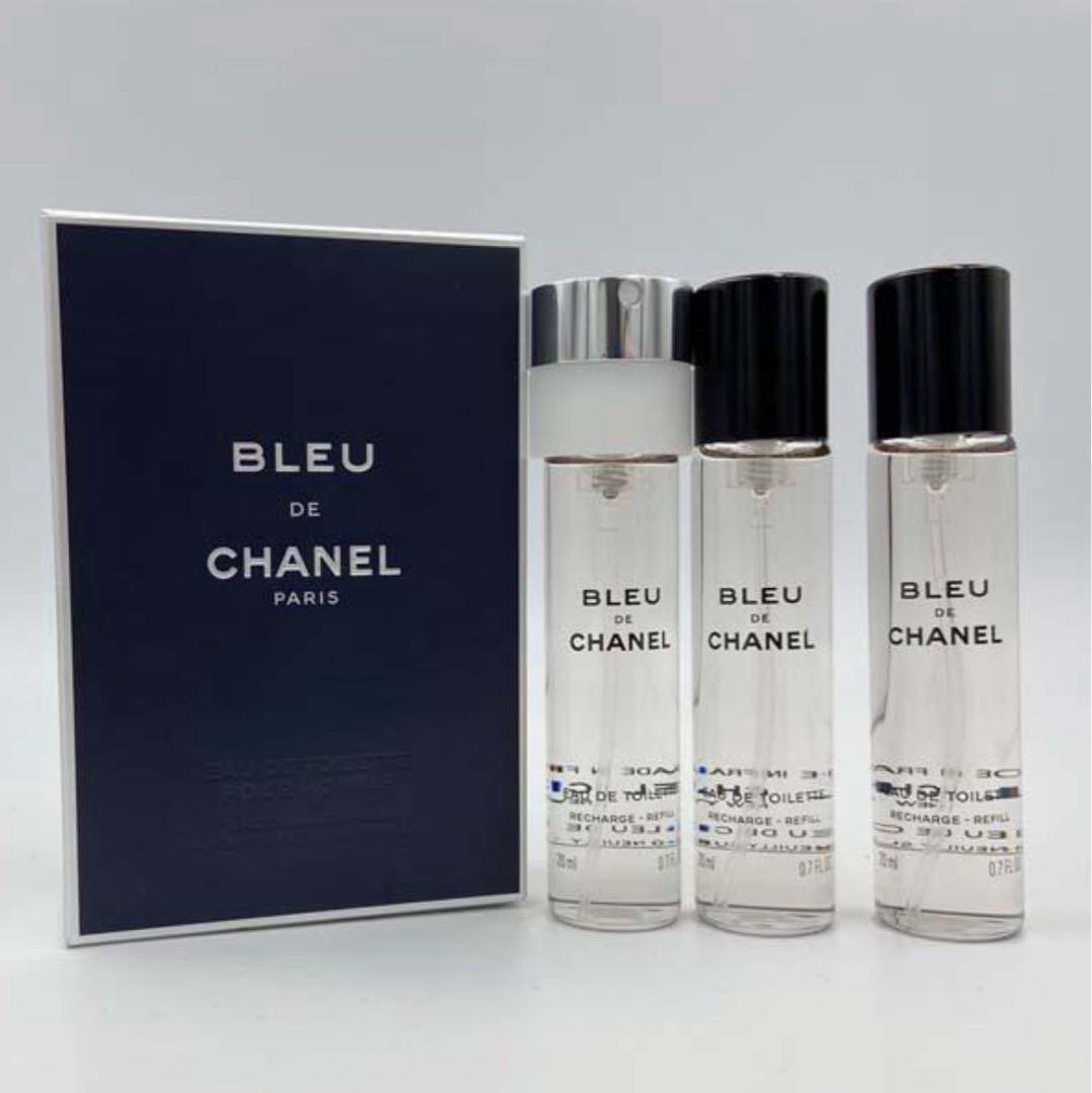 //新品未使用//ブルー ドゥ シャネル トラベル スプレイ 20mL×3