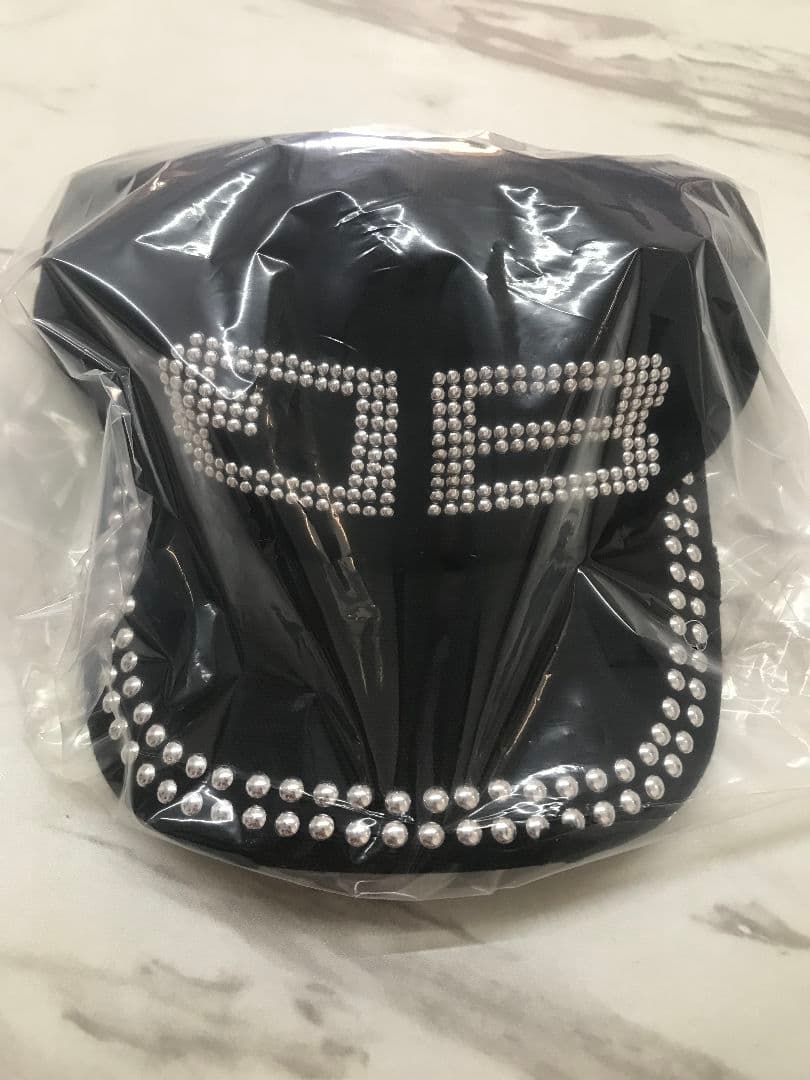 未使用 BEEDEN BD STUDS DAMAGE CAP BLACK #06