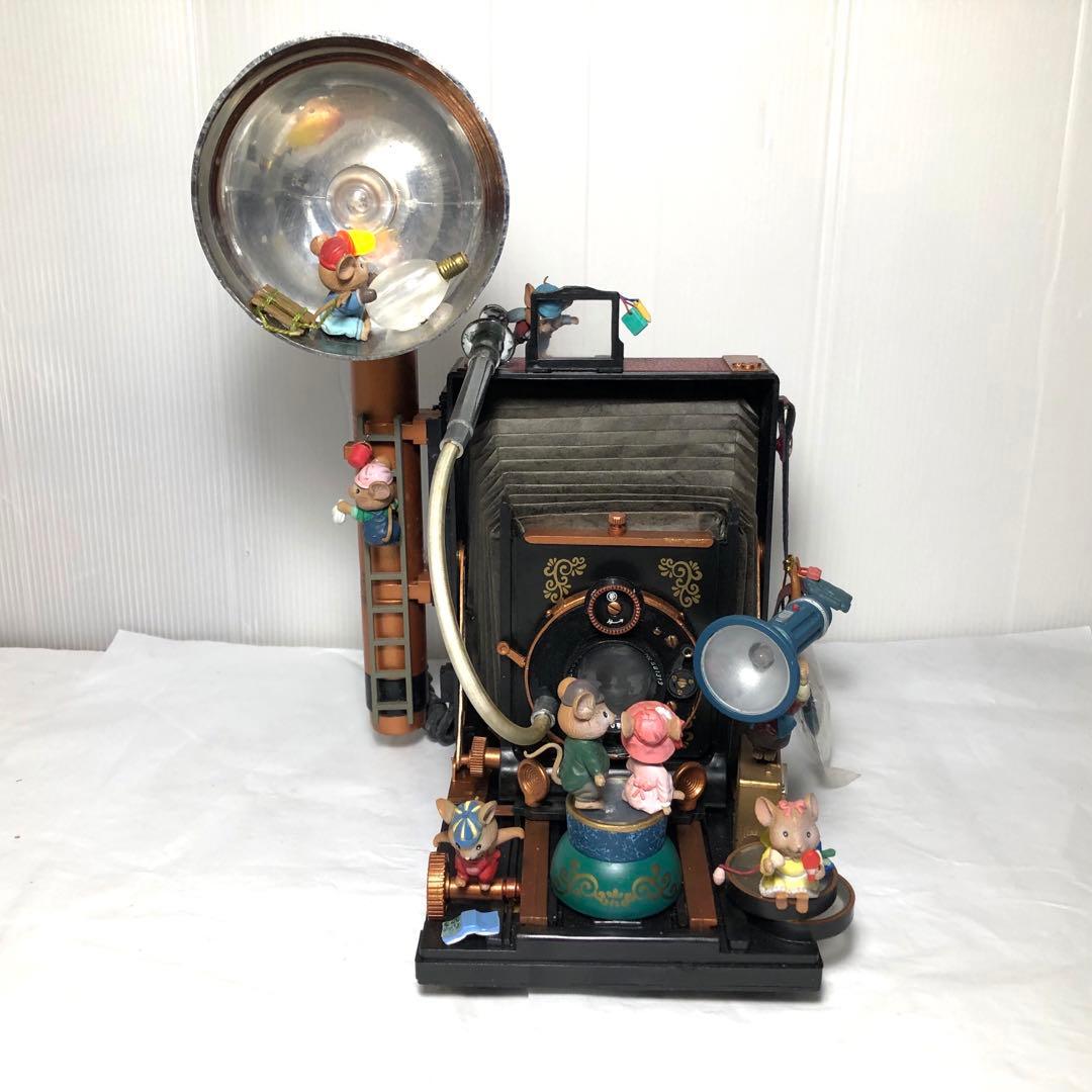 Enesco エネスコ オルゴール ビンテージ アンティーク カメラ