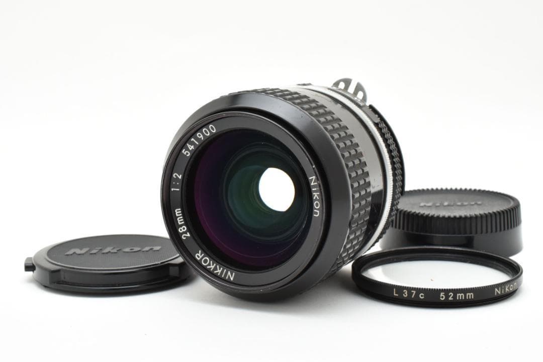 動確済 ニコン Nikon Nikkor 28mm f/2 Ai #577