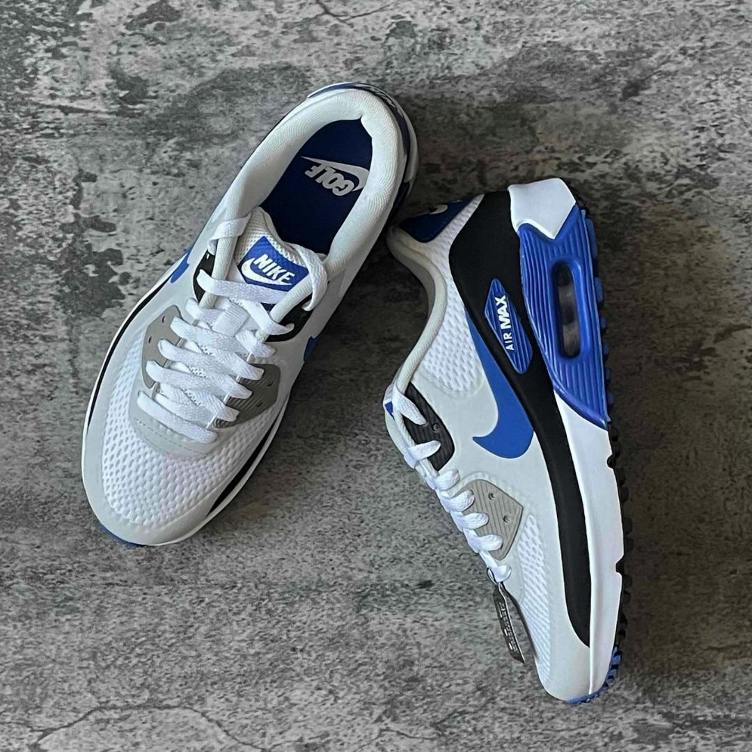 訳あり NIKE AIR MAX 90 G 青 23.5 ナイキ エアマックス