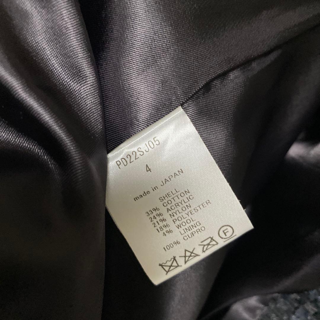 コンダクター 22ss MIXED TWEED OFFICER JKT