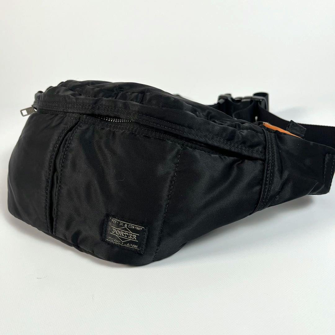 美品　PORTER ボディバッグ　タンカー　ブラック