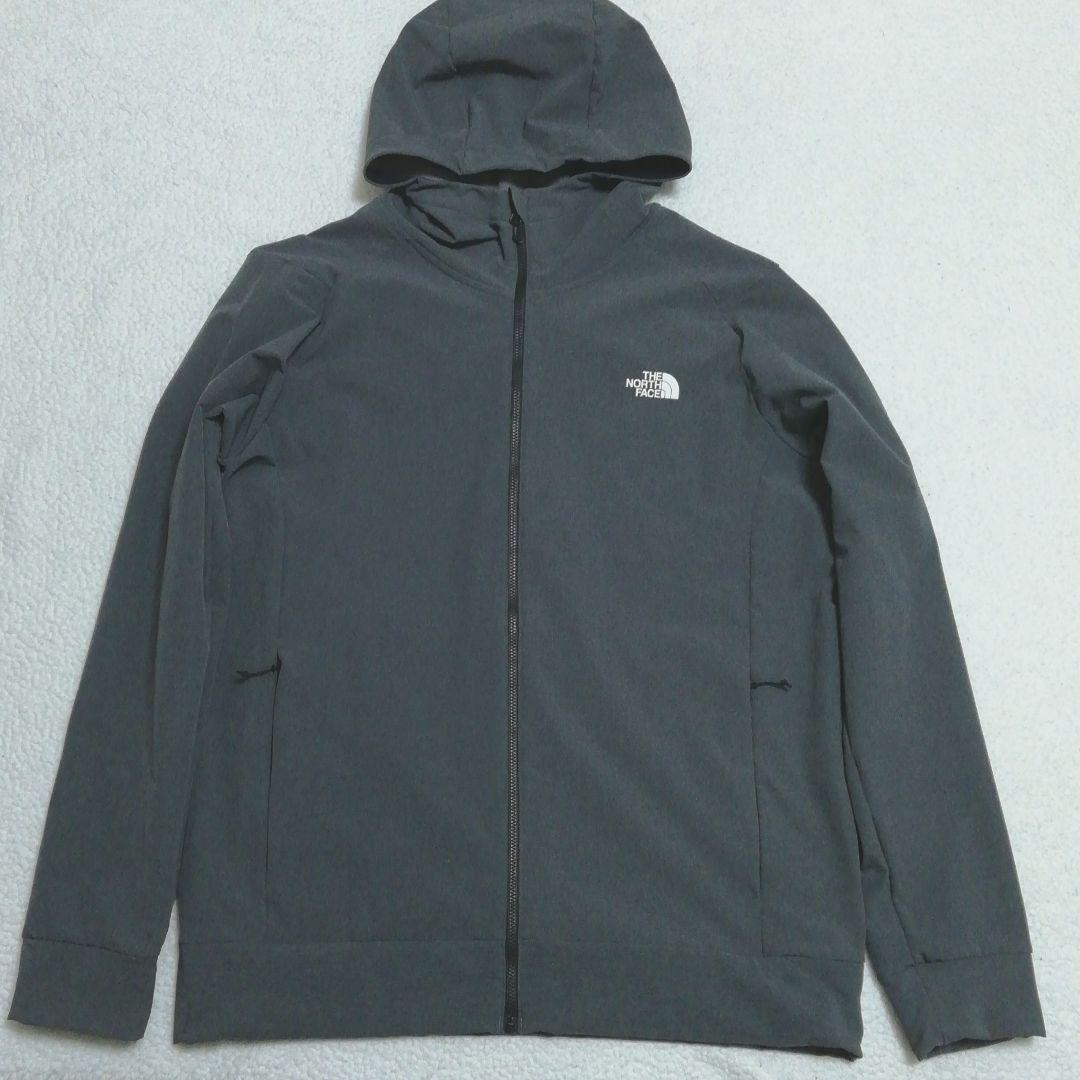 極美品!ザ ノースフェイス エイペックスサーマルフーディ(XL)グレー系色