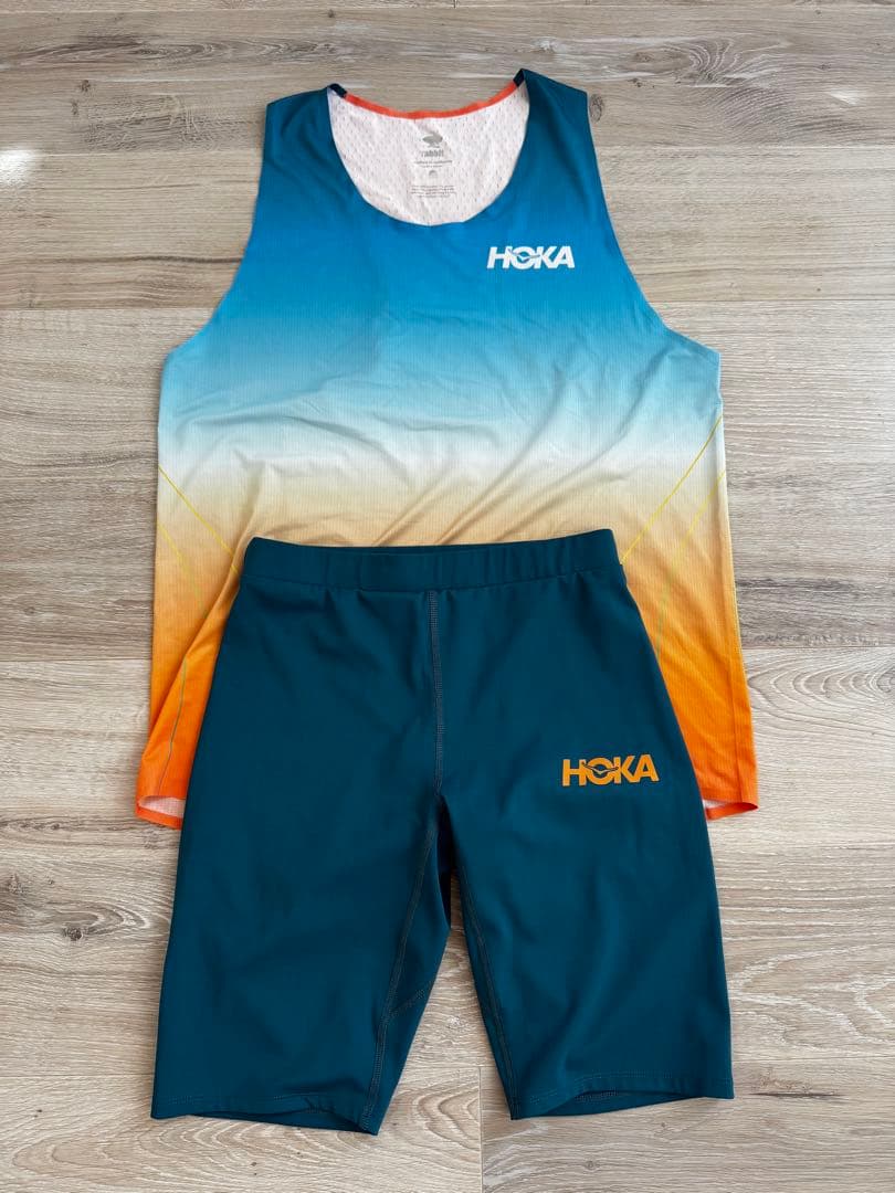 HOKA Pro elite シングレット タイツ メンズS
