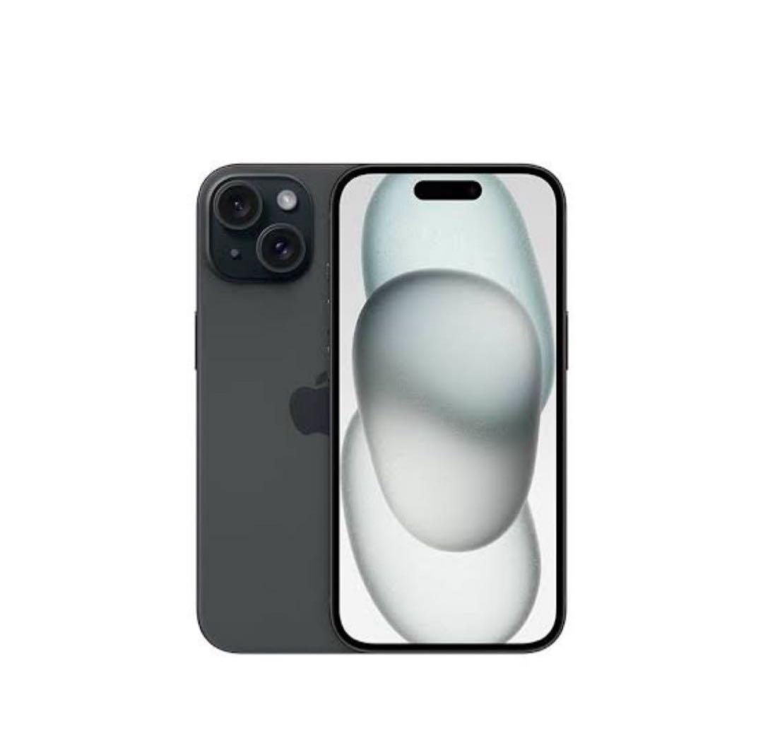 Apple iPhone 15 ブラック 128GB 初期化済み