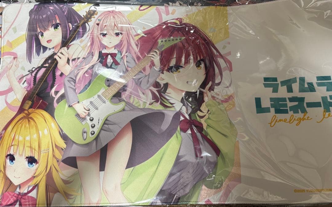 ゆずソフト　ライムライト・レモネードジャム　特典　ゲームマット　プレイマット