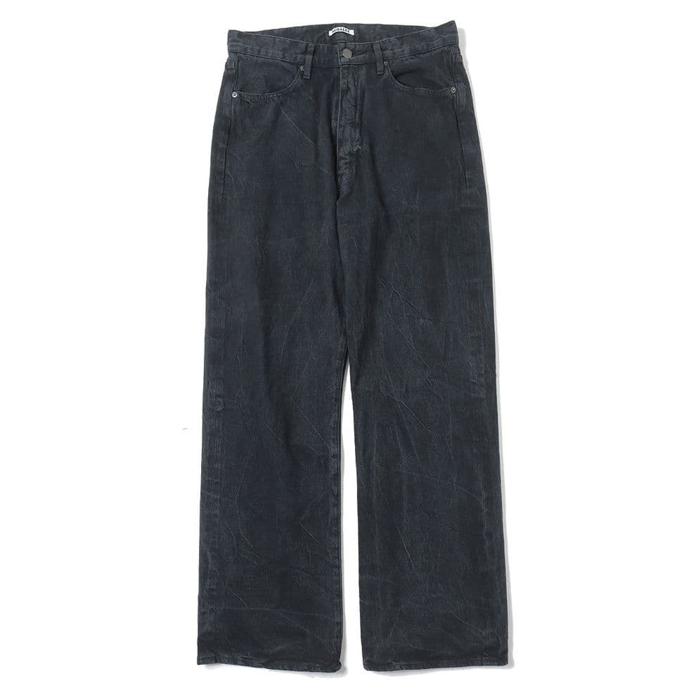 SELVEDGE FADED LIGHT DENIM/ BLACK サイズ3