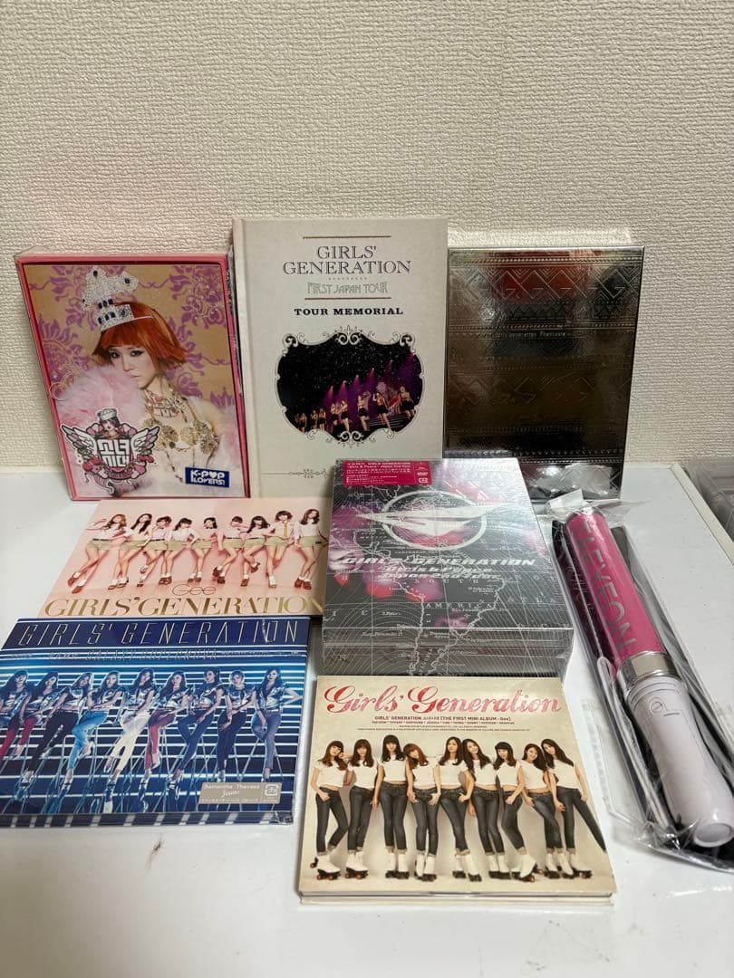 少女時代 CD ペンライト うちわ
