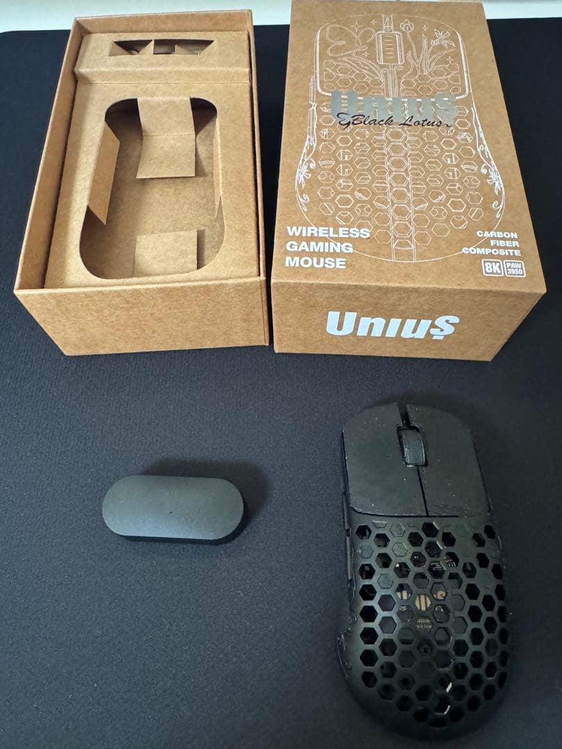 マウス・トラックボール Unius Black Lotus