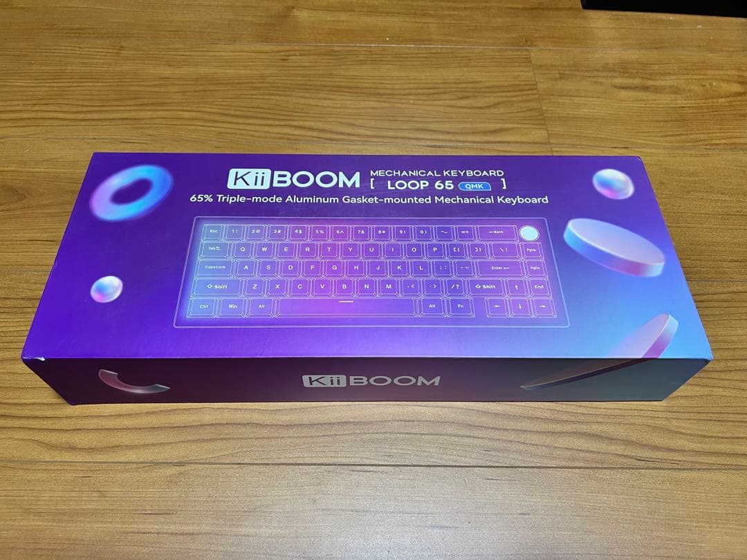 KiiBoom loop 65 メカニカルキーボード　新品未開封　アルミフレーム