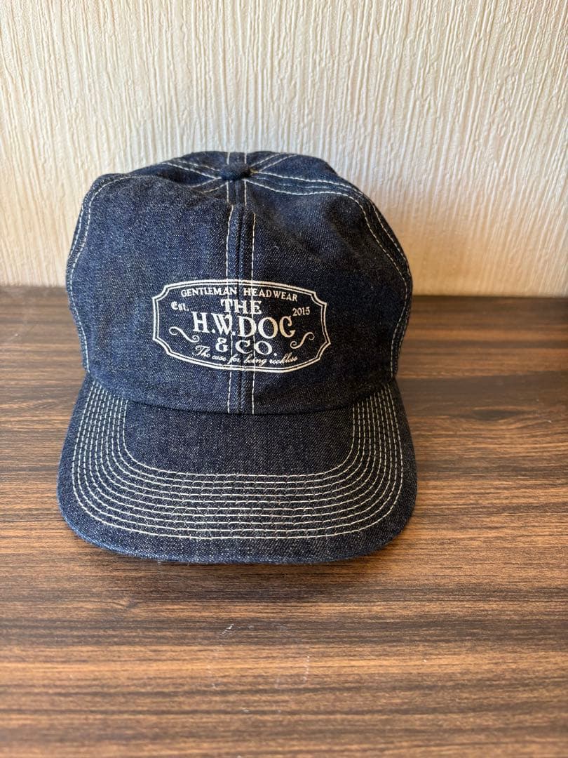 THE H.W. DOC & CO. デニムワークキャップ　38