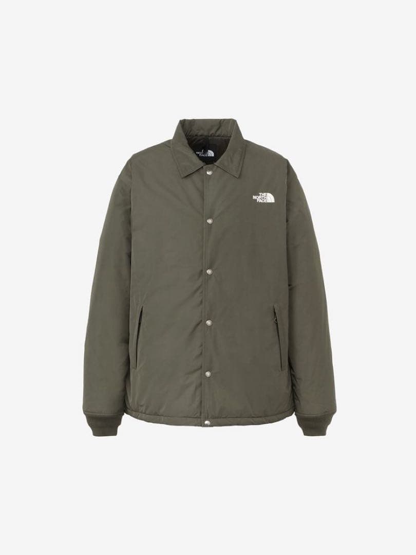 インサレーテッドコーチジャケット　ノースフェイス　L 新品　カーキグリーン新品