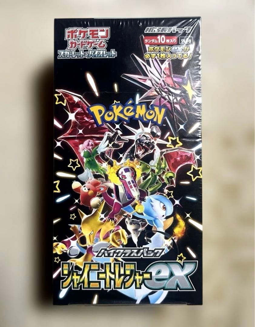ポケモンカード シャイニートレジャー BOX シュリンク付き