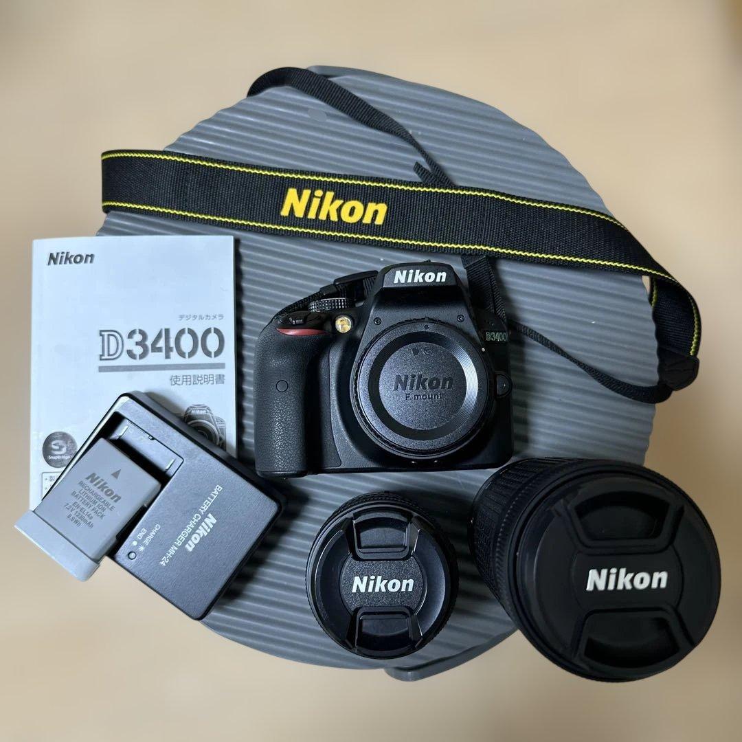 Nikon D3400 デジタル一眼レフカメラ