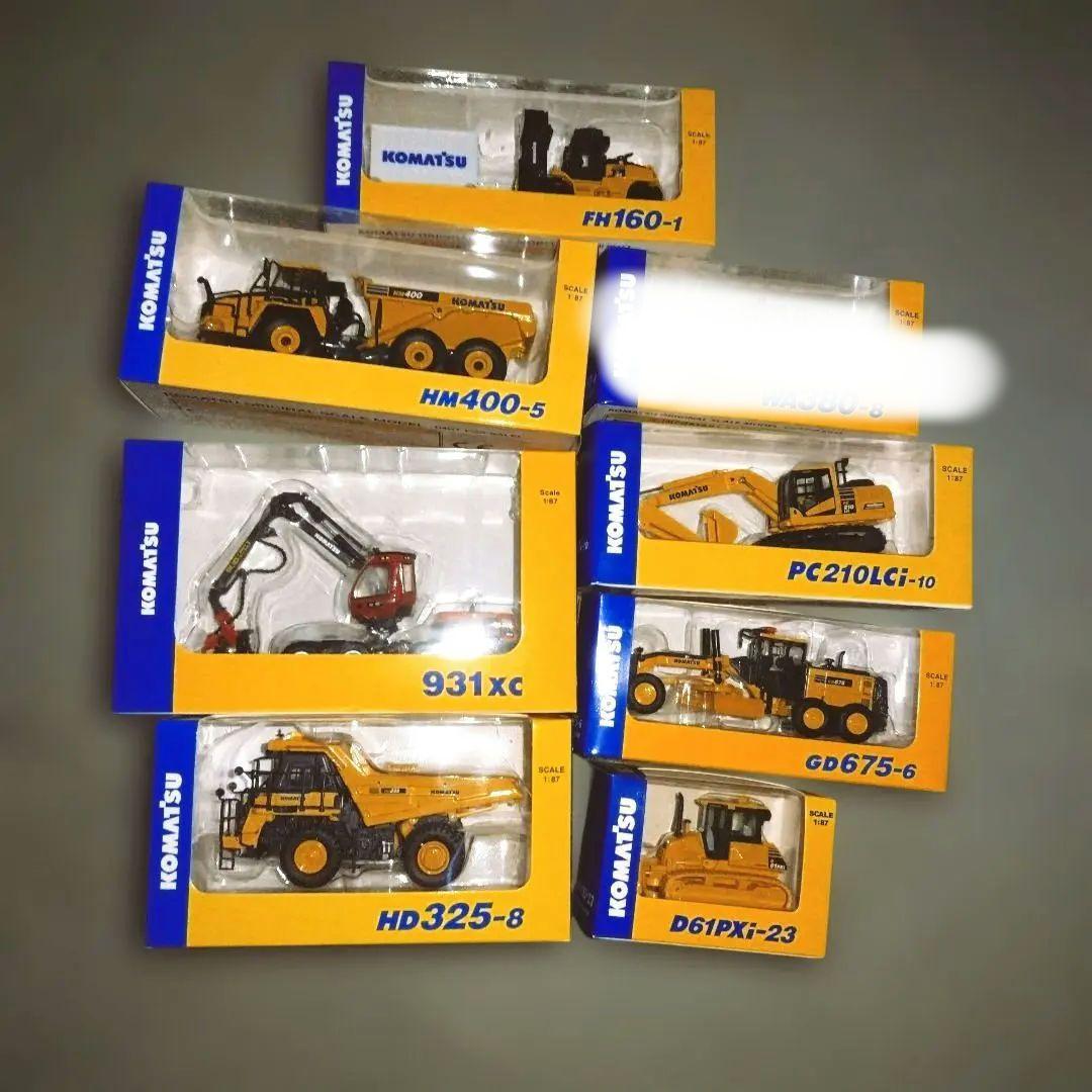Komatsu 建設機械 モデルカーセット
