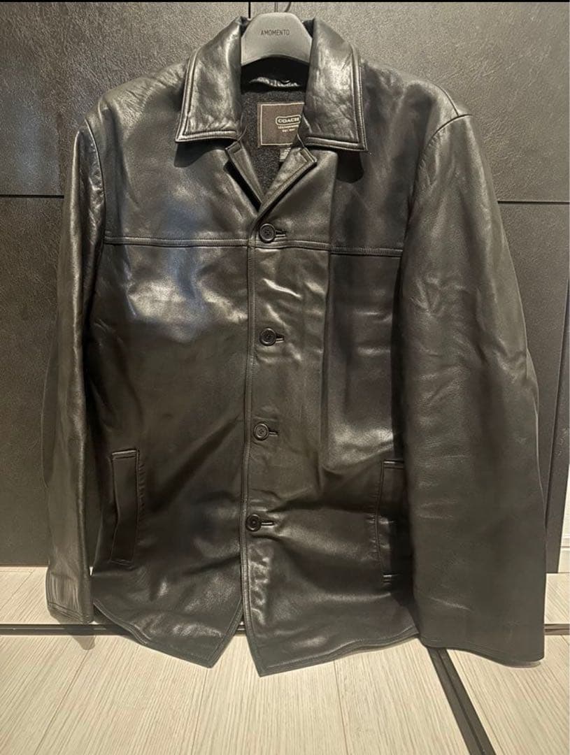 old coachオールドコーチ レザージャケット カーコート
